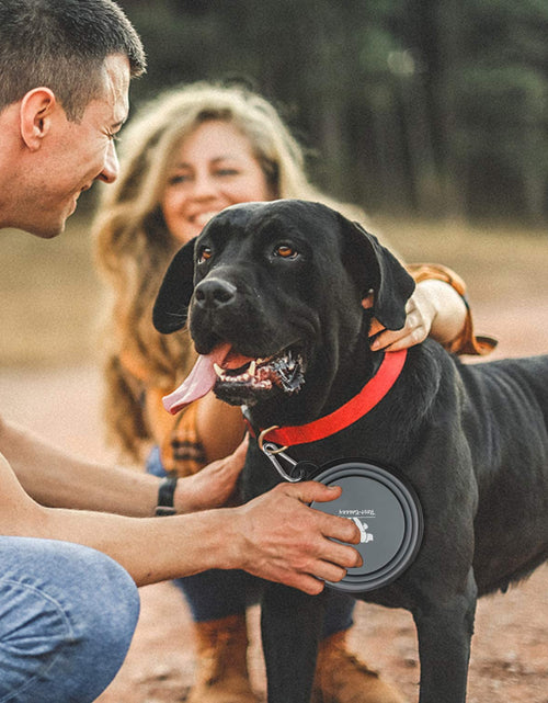 Load image into Gallery viewer, Expandable Dog Bowls for Travel, 2-Pack Dog Portable Water Bowl for Dogs Cats Pet Foldable Feeding Watering Dish for Traveling Camping Walking with 2 Carabiners, BPA Free
