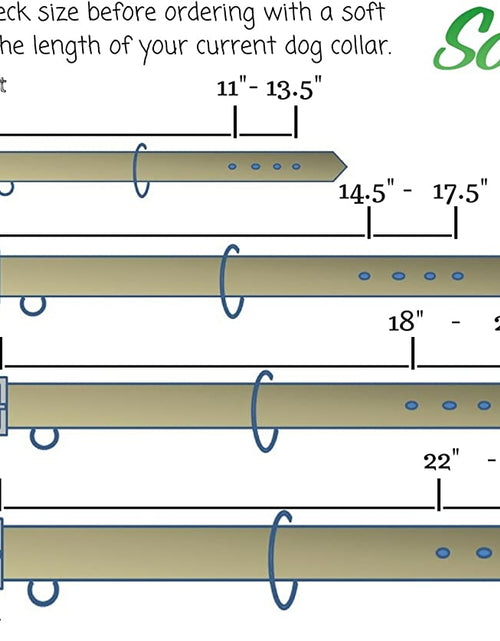 Load image into Gallery viewer, Padded Leather Dog Collar, Large Brown, Real Genuine Leather, 24" Long X 1.5 Wide, Fits Neck Size 18" to 21" Inches

