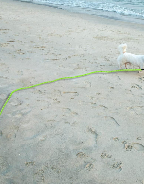 Load image into Gallery viewer, Floating Long Dog Leash, 32Ft Dog Training Leash for Swimming and Lake, Reflective Long Rope Lead with Soft Handle for Outside, Yard, Camping, Hiking and Beach (Green)
